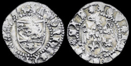 Italy Aquileia Antonio II Panciera Di Portogruaro, Patriarch AR Denaro - Monedas Feudales