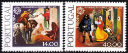 PORTUGAL 1979 EUROPA: Postal History. Postmen Of 16-19 Cent. Complete Set, MNH - 1979