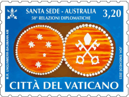 Vatican.2023.Diplomatic Relations With Australia.1 V. ** . - Neufs