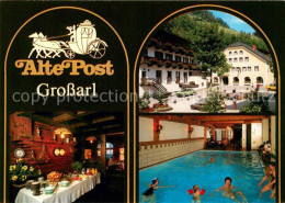 73658238 Grossarl Hotel Gasthof Alte Post Restaurant Hallenbad Postkutsche Gross - Autres & Non Classés