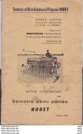 AGRICULTURE SEMOIRS ET DISTRIBUTEURS D ENGRAIS NODET - Matériel Et Accessoires