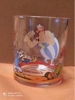 VERRE ASTERIX ET OBELIX, AGECANONIX, GOSCINI UDERZO ® NUTELLA® 1995 - Tischkunst