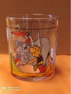 VERRE ASTERIX ET OBELIX, LA CHASSE GOSCINY UDERZO® NUTELLA® 1996 - Arte Della Tavola