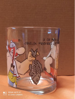 VERRE ASTERIX ET OBELIX, ORDRAFALBETIX, GOSCINY UDERZO® NUTELLA® 1999 - Tischkunst