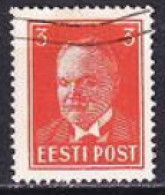 1940. Estonia. President K.Päts. 3 S. Used. Mi. Nr. 156. - Estonia