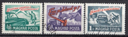 HUNGARY 2894-2896,used - Accidentes Y Seguridad Vial