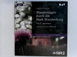 Wanderungen Durch Die Mark Brandenburg - Teil II: Havelland: Lesung Mit Gert Westphal (1 Mp3-CD) - CDs