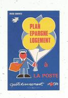 Autocollant , LA POSTE , Poitou-Charentes ,  PLAN EPARGNE LOGEMENT - Adesivi