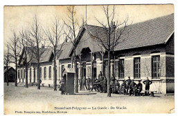 CPA PK BRASSCHAET-POLYGONE / BRASSCHAAT : La Garde / De Wacht - Animée - 1909 - Phot. François, Merxem - 2 Scans - Brasschaat