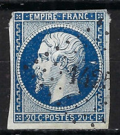 FRANCE Belles Oblitérations PC Ca.1849-61: Obl. PC 1425 (GRAMAT, Lot, 4) Sur Y&T 14Ab - 1853-1860 Napoléon III