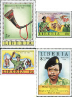 713269 HINGED LIBERIA 1981 REVOLUCION - Liberia