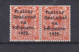 Irlande - Yvert 23 * - Timbres Rouleaux - Avec Raccord - - Ungebraucht