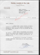 PORTUGAL LETTRE COMMERCIALE DE 1996 GOMES FERRO ECT & CA MAGASIN À PORTO À Mr CARNEIRO LDA GIAO VILA DO CONDE : - Portogallo