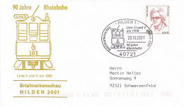 Germany Deutschland  90 Jahre Rheinbahn  28-10-2001 Hilden - Tranvie