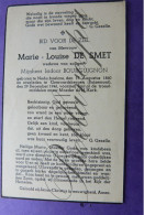 Maria DE SMET Echt I.BOUGUIGNON Nederboelare 1860 Geraardsbergen 1946 - Décès