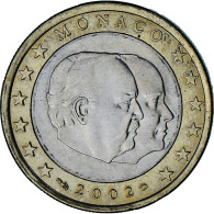 Monaco, Rainier III, Euro, 2002, Paris, TTB+, Bimétallique, Gadoury:MC178 - Monaco