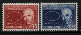 N° 53 Et N° 54 Du Groenland - X X - ( E 1156 ) - Atomo