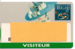 Carte Salon Magnétique Emballage 92  Card Karte TBE (salon 21) - Beurskaarten