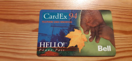 Prepaid Phonecard Canada, Bell, Hello Phone Pass - CardEx 94. - Canada