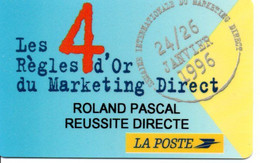 Carte Salon Magnétique Marketing Direct LA POSTE 1996 Card Karte TBE (salon 15) - Cartes De Salon Et Démonstration