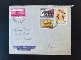 ENVELOPPE CONGO / LEOPOLDVILLE POUR MARSEILLE / 1965 - Covers & Documents