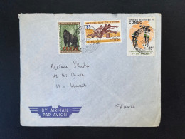 ENVELOPPE CONGO / LEOPOLDVILLE POUR MARSEILLE / 1965 - Storia Postale