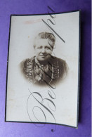 Maria DE WEERDT Echt F.DE CUYPER & C.MORIS  Berchem 1871 Putte Grasheide 1934 - Décès