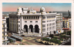 ALGERIE - Alger - Grande Poste - Colorisé - Carte Postale Ancienne - Algerien