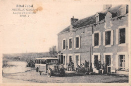 MUZILLAC (Morbihan) - Hôtel Juhel - Transports Autocar - Voyagé 1935 (2 Scans) Vidonne, 75 Rue D'Alsace à Hirson Aisne - Muzillac