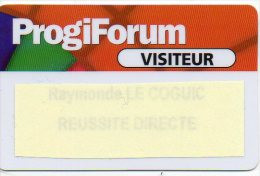 CARTE SALON - Progifum 1998 Card Karten (640) - Badge Di Eventi E Manifestazioni