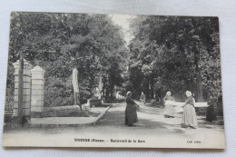 Cpa 1928, Vivonne, Boulevard De La Gare, Vienne 86 - Vivonne