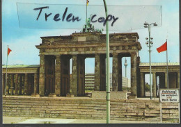 Berlin, Mauer, Brandenburger Tor,  Nicht Gelaufen, Non Circulée - Muro Di Berlino