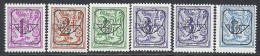 (BL87)   6 Valeurs PO Papier Ordinaire, 800-802-803-2x804-805 ** - Typo Precancels 1967-85 (New Numerals)