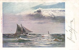 ARTS - Peintures Et Tableaux - Vue Sur La Mer - Carte Postale Ancienne - Malerei & Gemälde