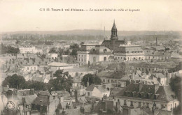 FRANCE - Tours - Le Nouvel Hôtel De Ville Et La Poste - Carte Postale Ancienne - Tours