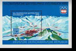 DDR Block 043 Olympische Winterspiele Postfrisch MNH *** ( 3 Blocks / 3 Items) - 1971-1980