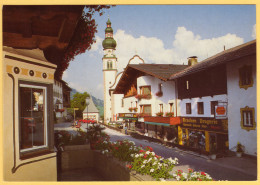 Kirche, Geschäft, Church, Shops - Oberau, Hochtal Wildschönau, Tirol, Austria - Wildschönau