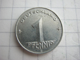 Germany DDR 1 Pfennig 1953 E - 1 Pfennig