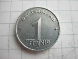 Germany DDR 1 Pfennig 1949 A - 1 Pfennig