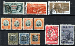 ⁕ BRAZIL 1906 - 1965 ⁕ Small Collection / Official ⁕ 12v Used - Scan - Lots & Serien