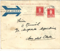 Ligne Mermoz, Période Aéropostale - 06 01 1930 : Buenos-Aires - Mar Del Plata (vers La Patagonie) - 77 Plis Transportés - Poste Aérienne