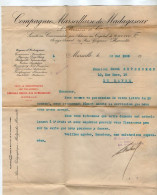 VP22.417 - 1920 - Lettre - Compagnie Marseillaise De Madagascar - M. L. BESSON & Cie à MARSEILLE Pour LE HAVRE - 1900 – 1949