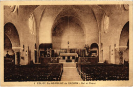 CPA CACHAN L'Eglise Sainte-Germaine - Nef Et Choeur (1352498) - Cachan