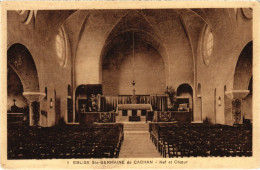 CPA CACHAN L'Eglise Sainte-Germaine - Nef Et Choeur (1352503) - Cachan