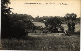 CPA VILLECRESNES Vue Prise De La Route De Mandres (1352528) - Villecresnes