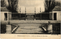 CPA VILLECRESNES Grille Du Chateau De Grosbois (1352619) - Villecresnes