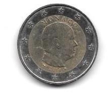 Monnaie  Pièce  De  2 €  MONACO  2014 - Monaco