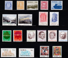 NO234 – NORVEGE - NORWAY – FULL YEAR SET 1974 – Y&T # 632/50 MNH 24,25 € - Neufs