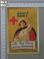 POSTCARD  - CROIX ROUGE - RED CROSS - 2 SCANS  - (Nº56914) - Red Cross
