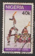 Nigeria  1986  SG 521  Nkpokiti Dancers   Fine Used - Nigeria (1961-...)